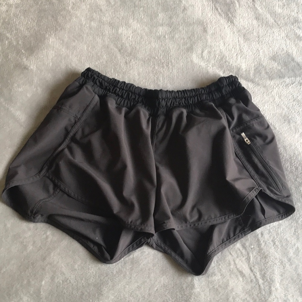 Black Lululemon Tracker Shorts